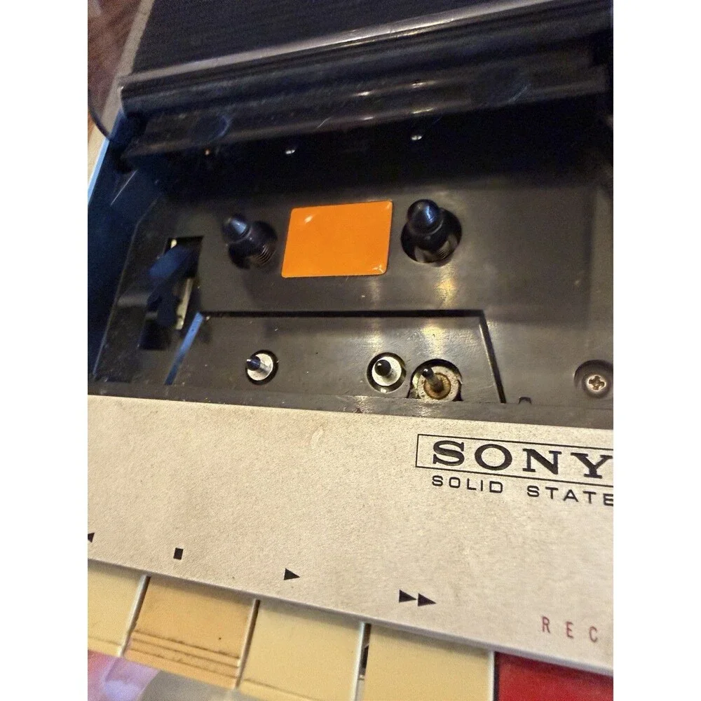 Vintage Sony Model TC-110A Cassette Recorder Tape Player
